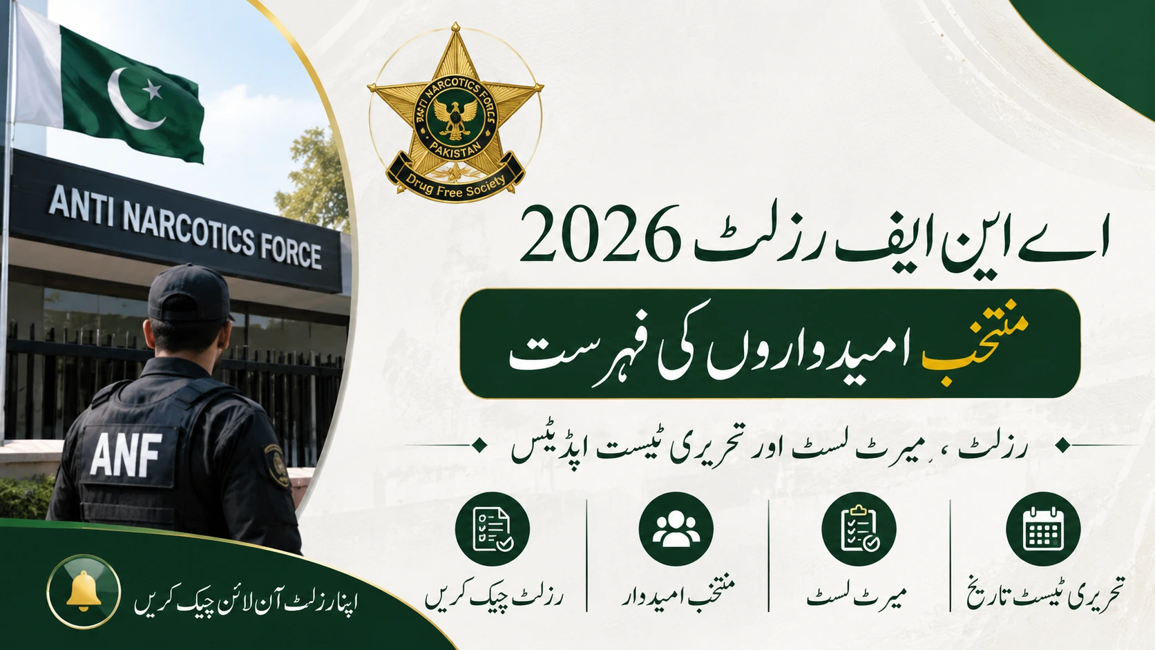 ANF Result 2026 Selected Candidates List Check Online – Written Test, Merit List & Final Updates