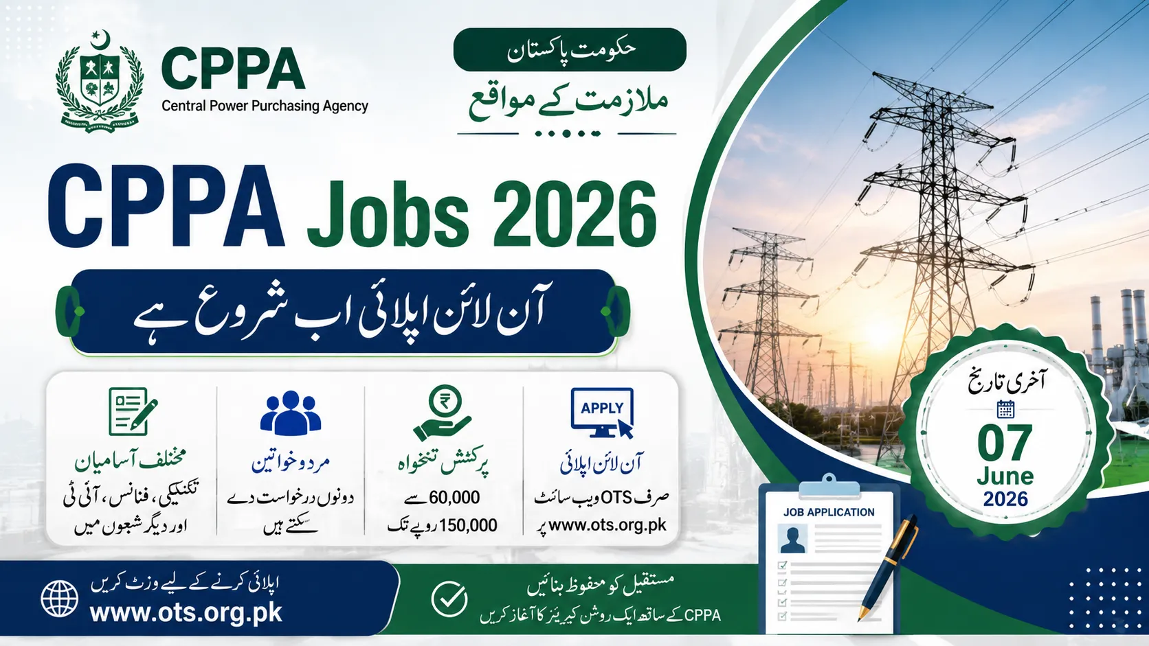 CPPA Jobs 2026 Online Apply @ots.org.pk - Latest Government Jobs in Pakistan