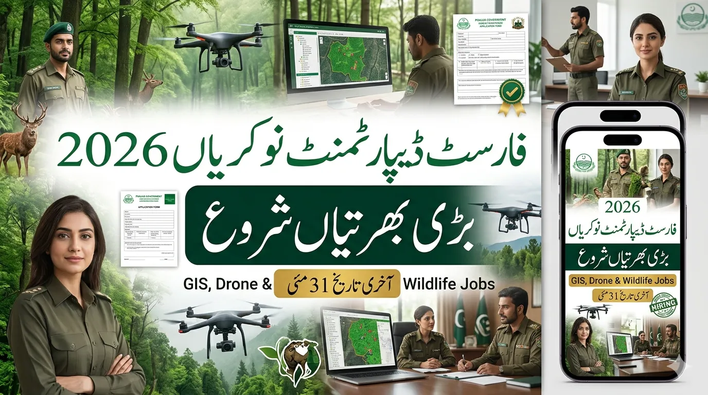 Forest Department Jobs 2026 - Apply Online for Latest Wildlife & GIS Vacancies