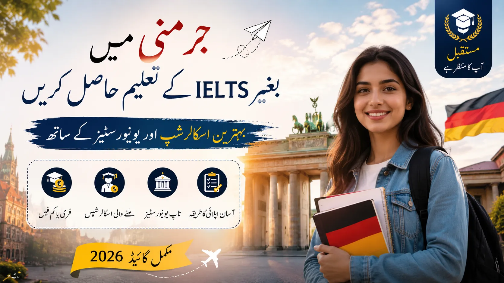 Germany Scholarships Without IELTS 2026 How to Study Free in Europe