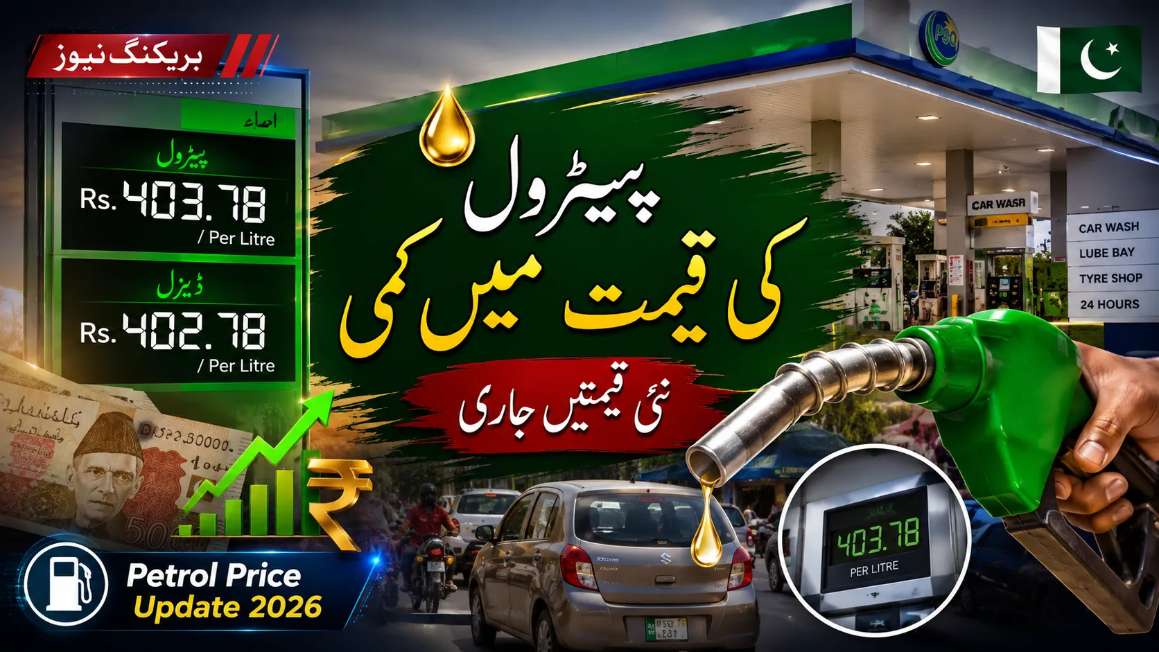 Petrol and Diesel Prices Reduced in Pakistan – Latest Fuel Price Update 2026