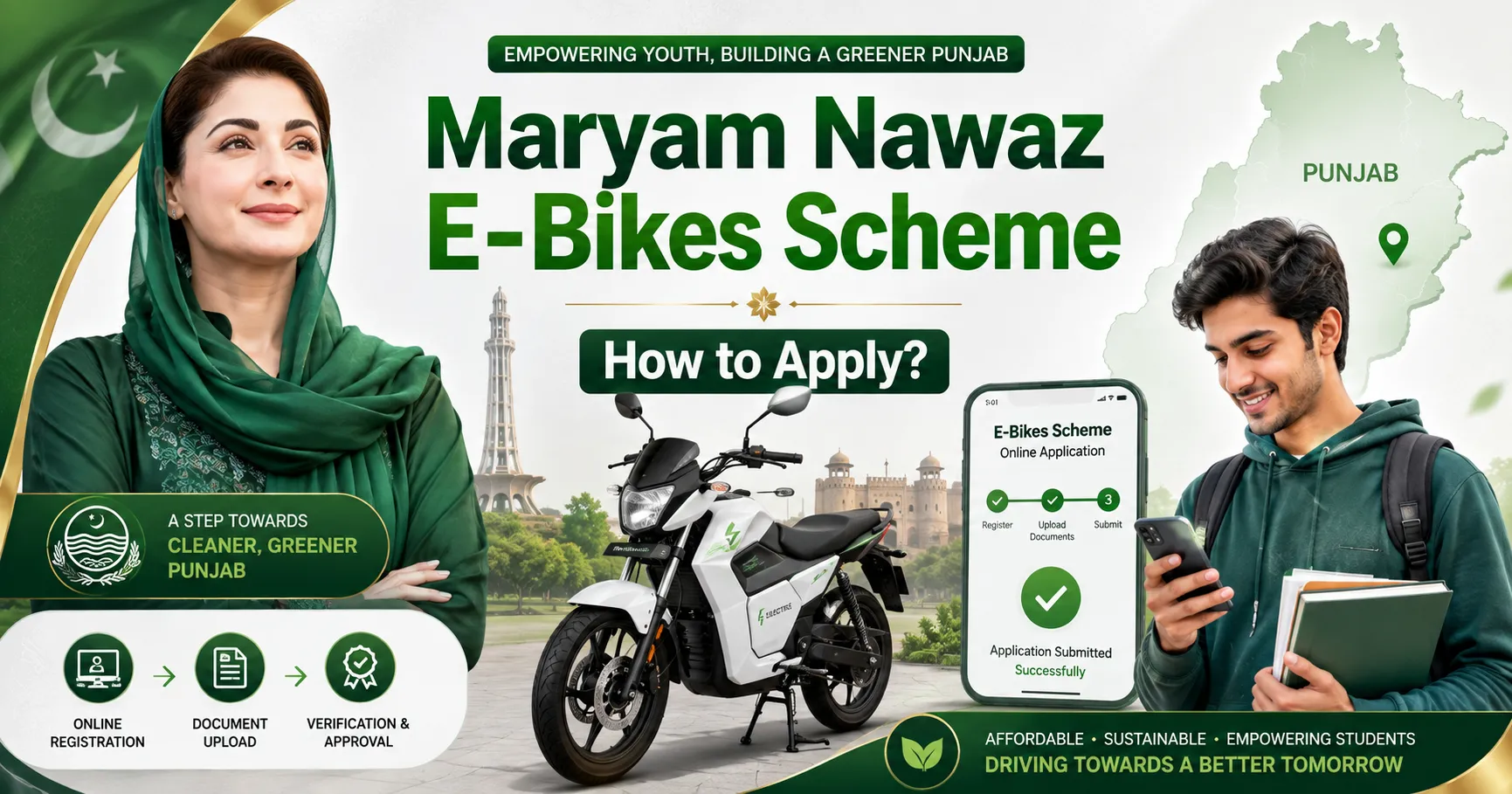 Maryam Nawaz E-Bikes Scheme 2026