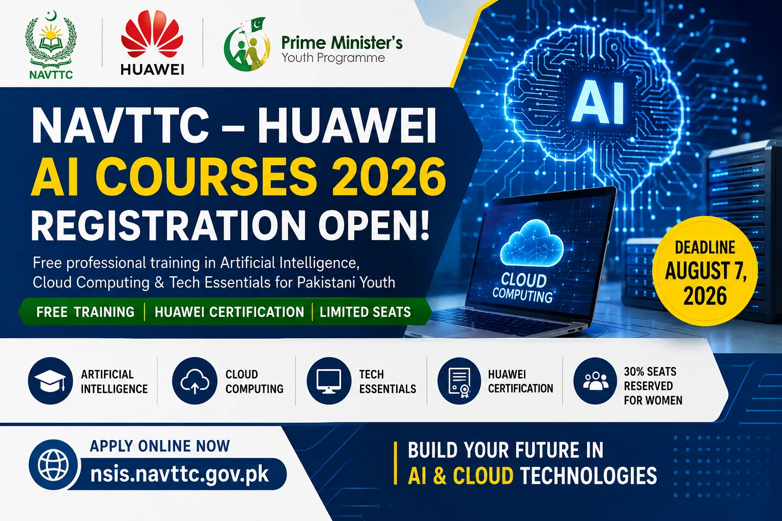 Government of Pakistan and Huawei Free AI Courses 2026